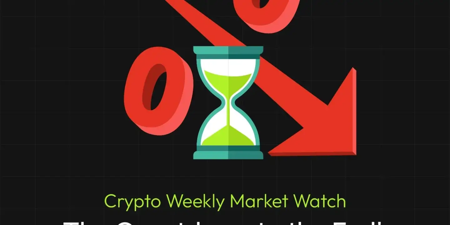Bitunix An image with a large red percentage sign and downward arrow, an hourglass in the center, and the text: Crypto Weekly Market Watch: The Countdown to the Feds Rate Cut Decision and Strategic Responses. | Bitunix Bitunix An image with a large red percentage sign and downward arrow, an hourglass in the center, and the text: Crypto Weekly Market Watch: The Countdown to the Feds Rate Cut Decision and Strategic Responses.