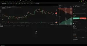 Bitunix A cryptocurrency trading interface showing an HNT/USDT price chart, order book, recent trades, and buy/sell options. The chart highlights the HYPE around price movements with green and red candlesticks and volume bars below. | Bitunix Bitunix A cryptocurrency trading interface showing an HNT/USDT price chart, order book, recent trades, and buy/sell options. The chart highlights the HYPE around price movements with green and red candlesticks and volume bars below.