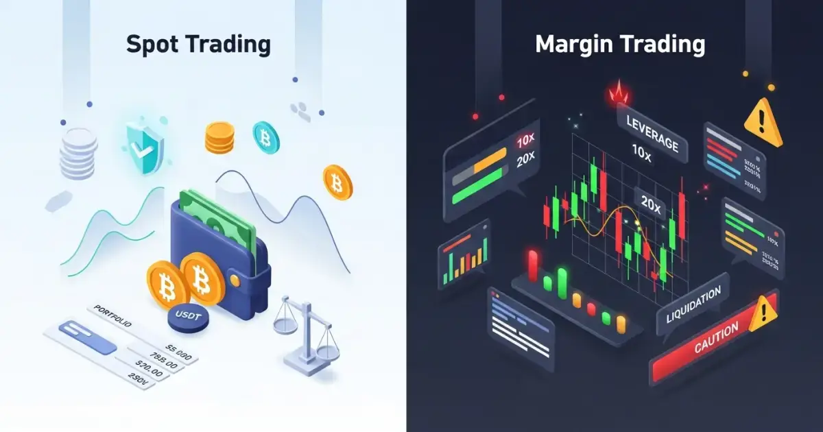 Spot Trading vs Margin Trading: Visualizing the Key Differences
