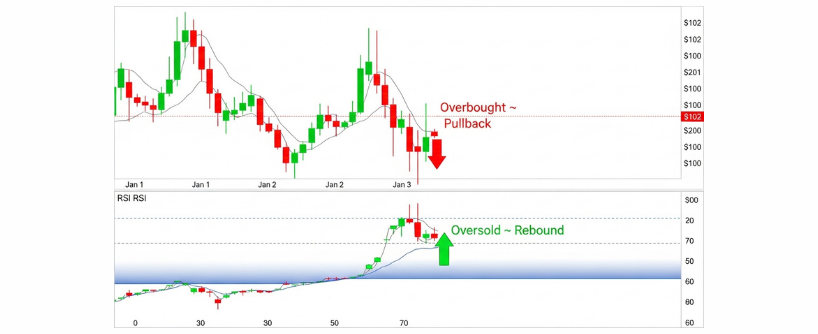 RSI crypto trading