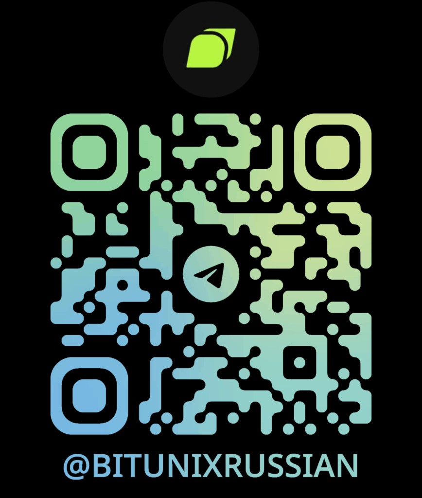 QR code to Bitunix's Telegram