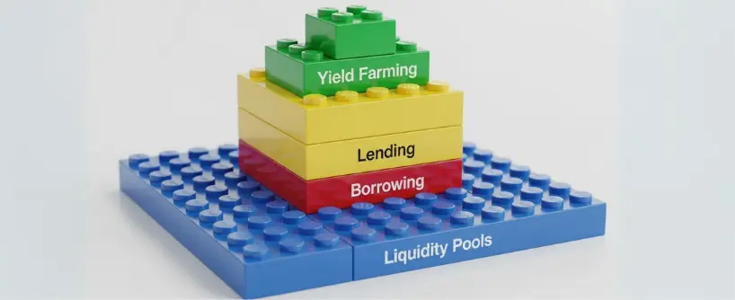 liquidity pool with crypto tokens