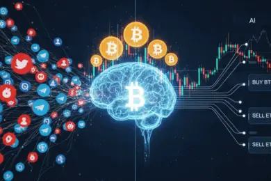 AI in crypto trading with Bitcoin and Ethereum signals driven by social media data