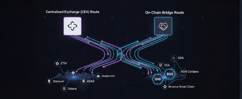 Centralized vs Decentralized vs Hybrid Bridges: Pros and Cons Explained | Bitunix Centralized vs Decentralized vs Hybrid Bridges: Pros and Cons Explained