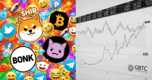 Кто задаст тон спотовому рынку в 2025: ETF и GBTC или мемкоины SHIB, DOGE и TRUMP? Разбираем пары, розничный спрос, институциональные потоки и токенизированные акции.