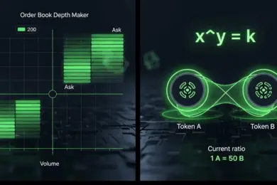 Learn how order book trading compares to liquidity pools. See how AMMs price assets, why DeFi uses liquidity pools, key risks, and when an order book still wins.