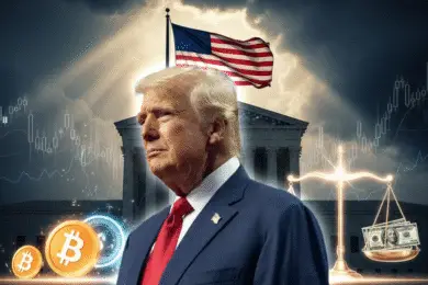 Learning Resources v. Trump could curb IEEPA tariff powers, shifting U.S. trade policy, moving the dollar, and shaping Bitcoin and crypto volatility.