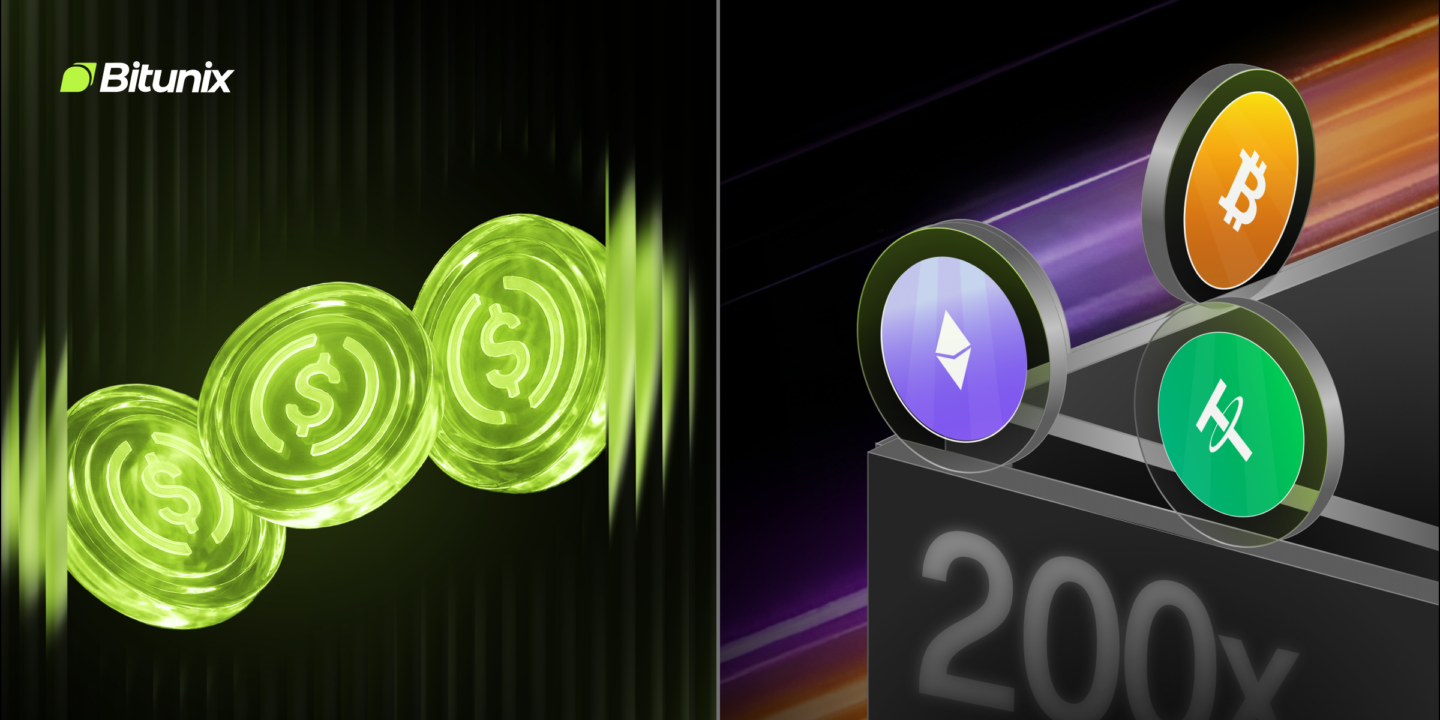 Bitunix Launches USDC-M Futures and 200x BTC, ETH Leverage | Bitunix