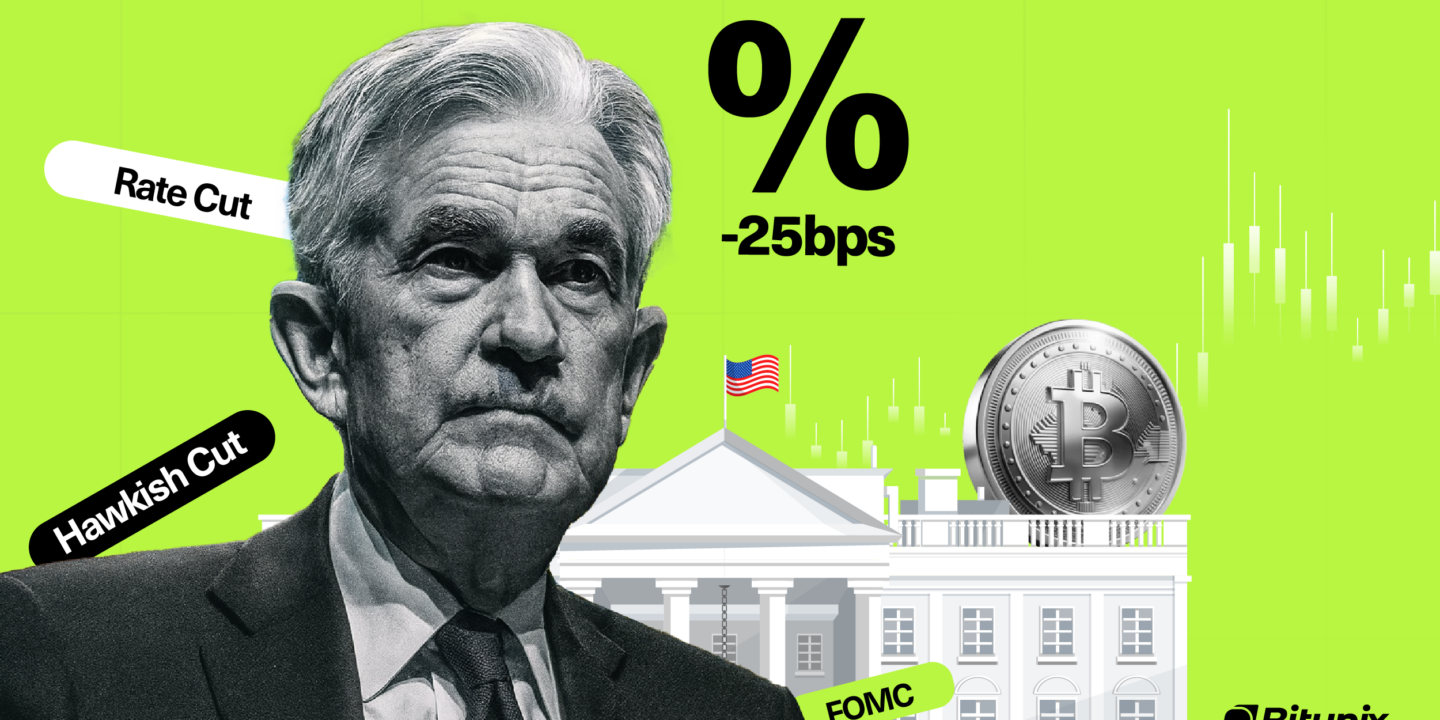 Fed Hawkish Cut, Bitcoin Price And Crypto Markets React | Bitunix